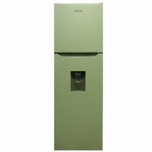 Nevera con dispensador Smartech 10 y 12 pies cubicos platinado mate