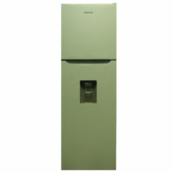 Nevera con dispensador Smartech 10 y 12 pies cubicos platinado mate