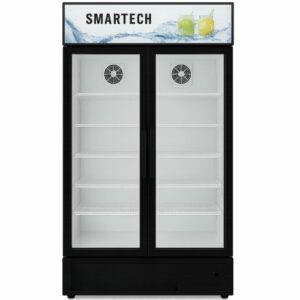 exhibidor refrigerado smartech de 21 pies cubicos 2 puertas bajo consumo