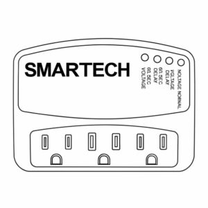protector de voltage y electrodomesticos smartech